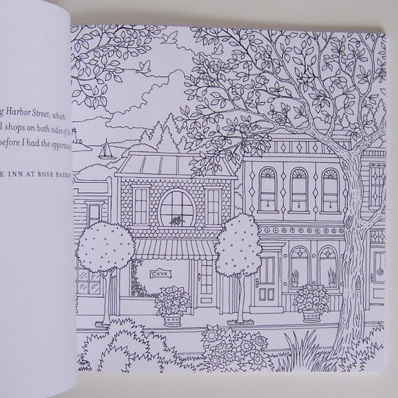 DEBBIE MACOMBER Come Home to Color COLORING BOOK - Picture 5 of 7